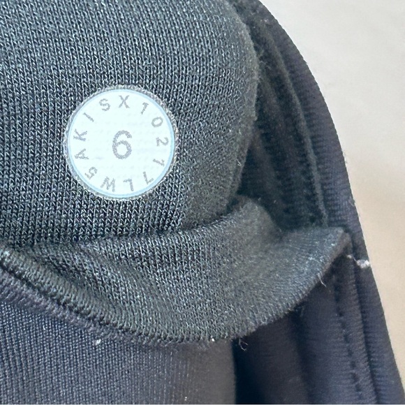 Lululemon Ready Set Go 7/8 Tight with Mesh Cutout 25" Submarine Black Size 6 - Picture 4 of 11